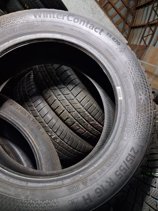 Demo 215/55 16 Conntinental Winter TS 870  Резина зимова