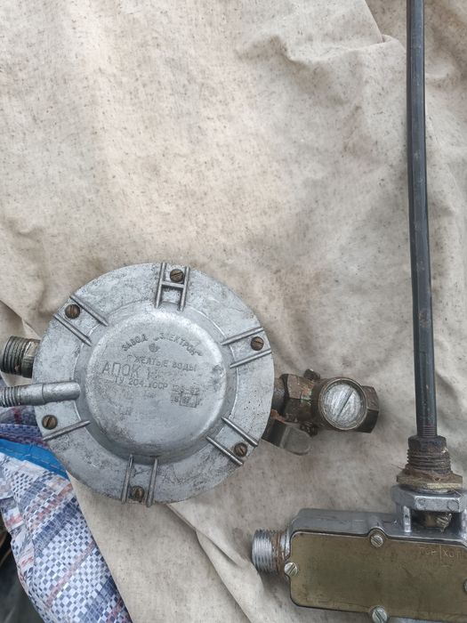 Вентиль газовый 1" бронзовый редуктор