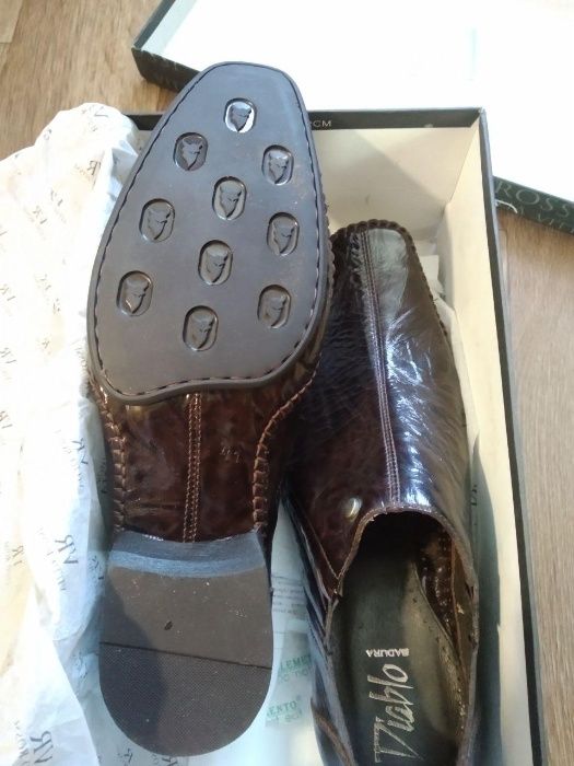 Туфли мужские кожаные