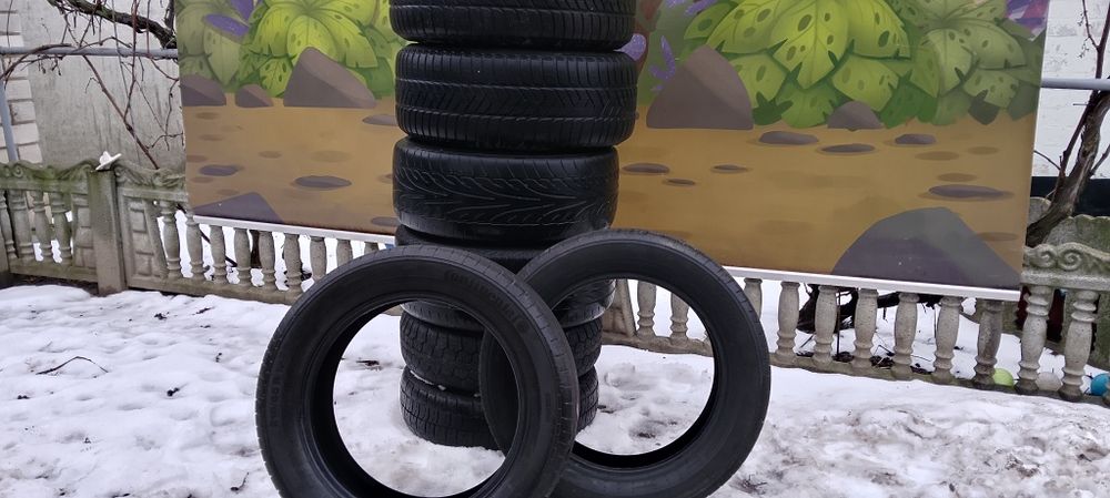 Оригінальні диски титани R 17 колеса шини резина 5/110