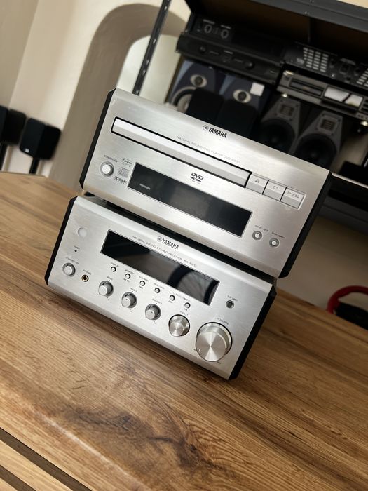 #2269 Yamaha RX-E810 + DVD-E810 – PianoCraft Hi-Fi | CD/DVD | Wyjście na subwoofer