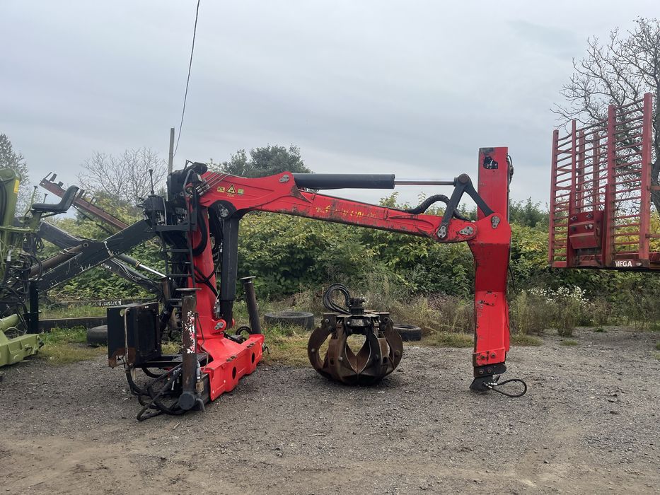 Кран маніпулятор Palfinger Epsilon 140L грейфер  Loglift Penz Hiab