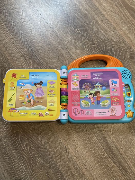 розвиваюча інтерактивна книга LeapFrog 100 слів