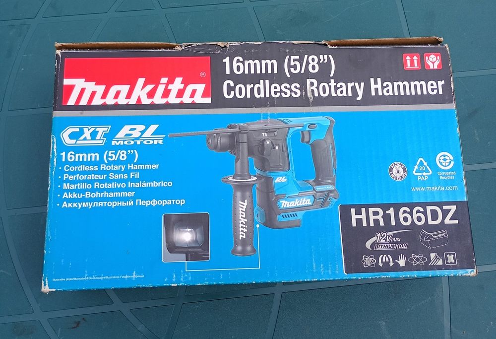 Makita HR 166DZ młotowiertarka akumulatorowa SDS