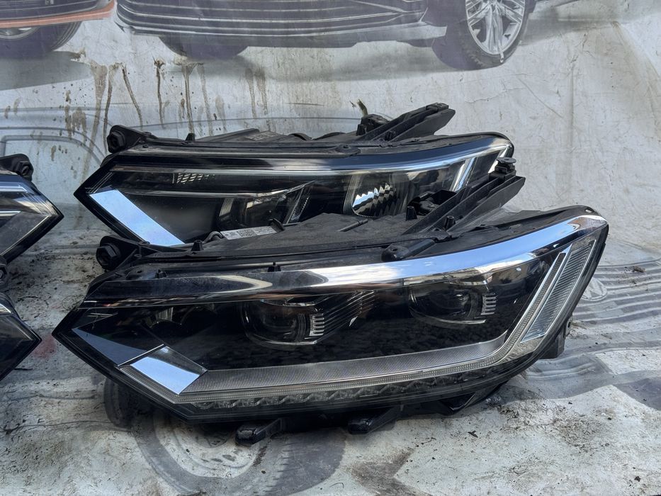 Фара Passat b8 європа пассат б8 галоген ксенон лед full led  xenon