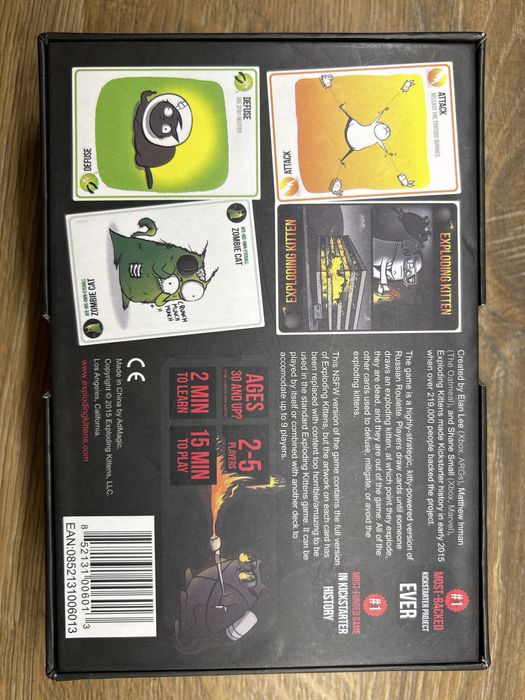 Exploding kittens - eksplodujące kotki  ENG