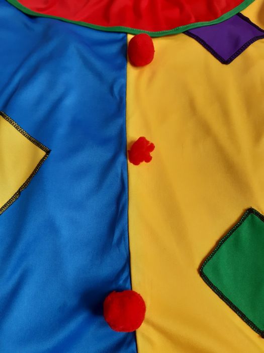 Карнавальний костюм клоуна розмір  с-м