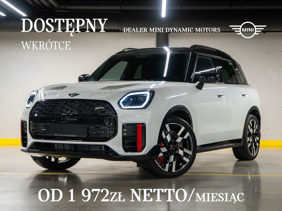 MINI Countryman JCW Countryman ALL4 300 KM - Gotowy do Odbioru - Pakiet XL!