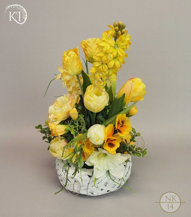 Stroik, Wiązanka, Dekoracja Wiosenna