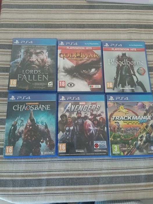 Vendo jogos PS4.