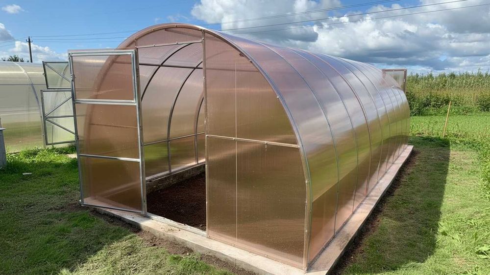 Szklarnia z poliwęglanu NANO 3x4 3x6 3x8 3x10 PRODUCENT DOSTAWA GRATIS