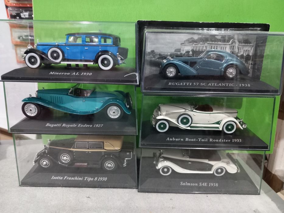 Miniaturas Altaya de coleções francesas