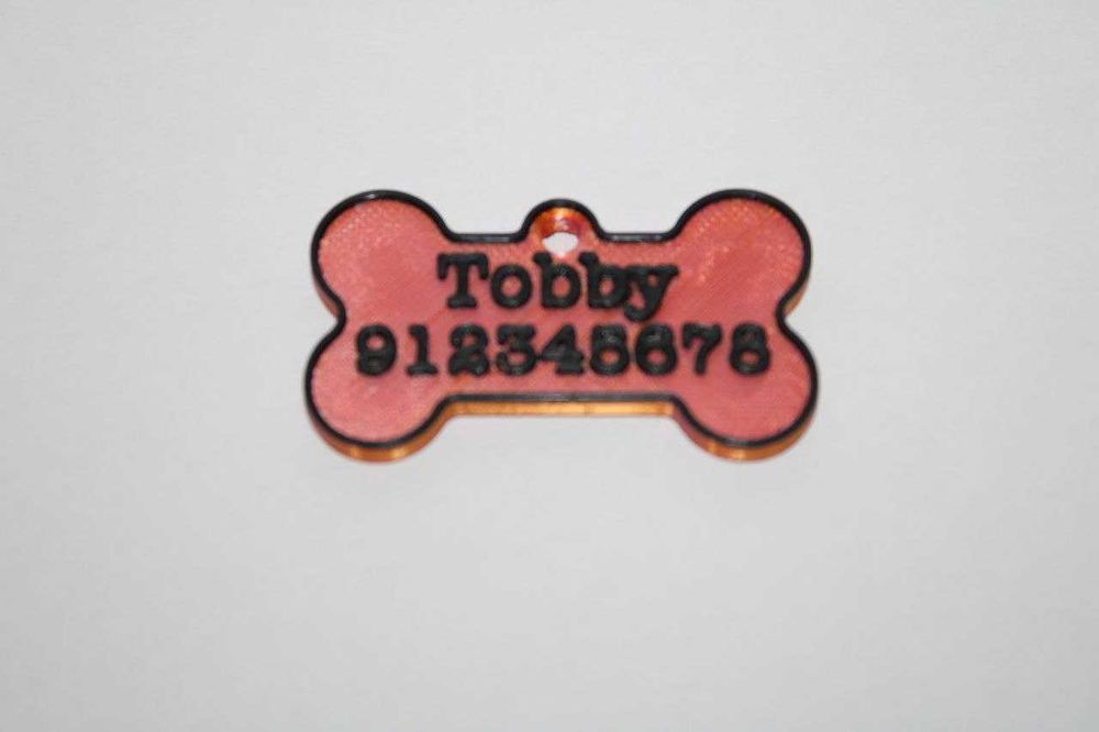 Medalha Personalizável para Cão