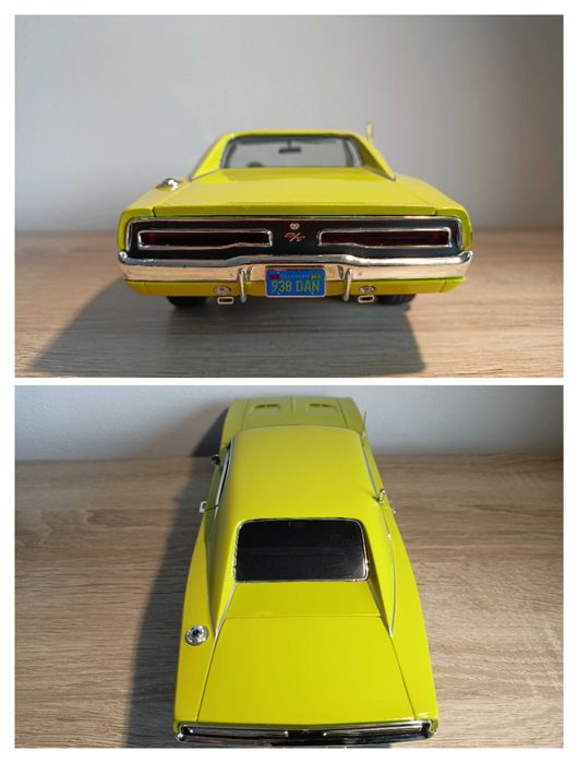 Dodge Charger R/T 1969 model w skali 1:18 Autoworld/otwierane elementy