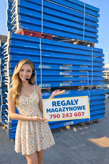 Regały magazynowe paletowe półkowe przemysłowe