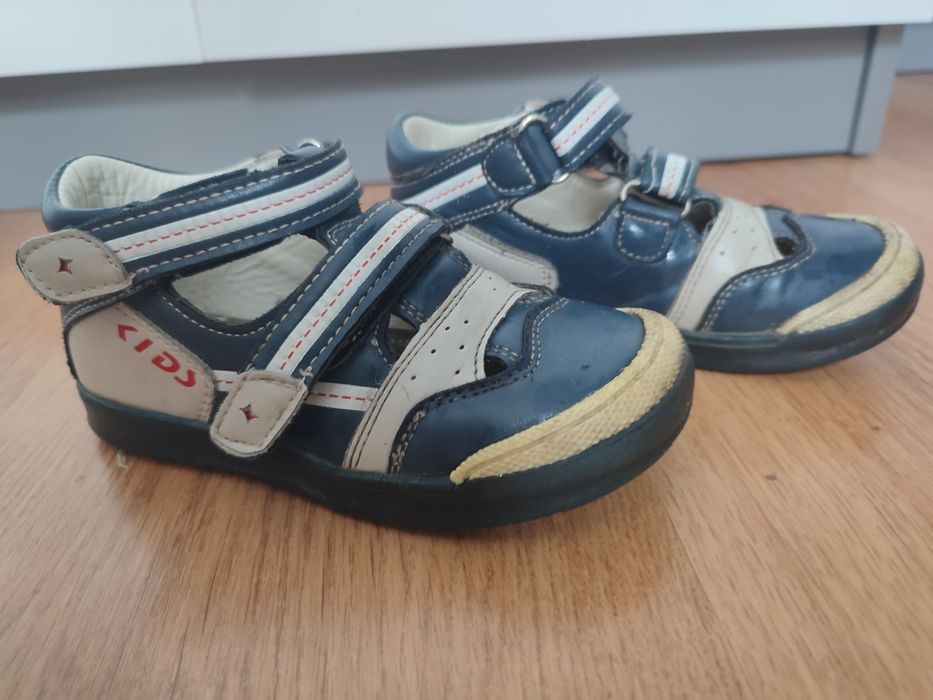 Buciki chłopięce rozm 26, skórzane