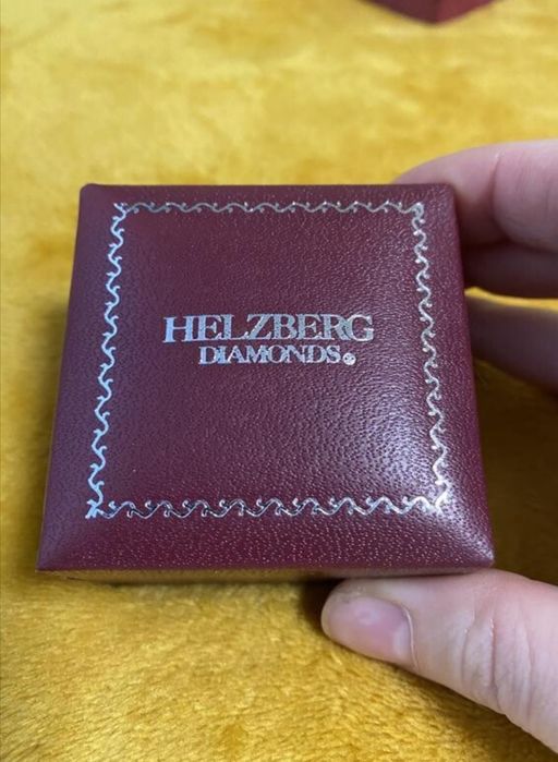 Helzbetg Diamonds каблучка з діамантами. 925. Нова.