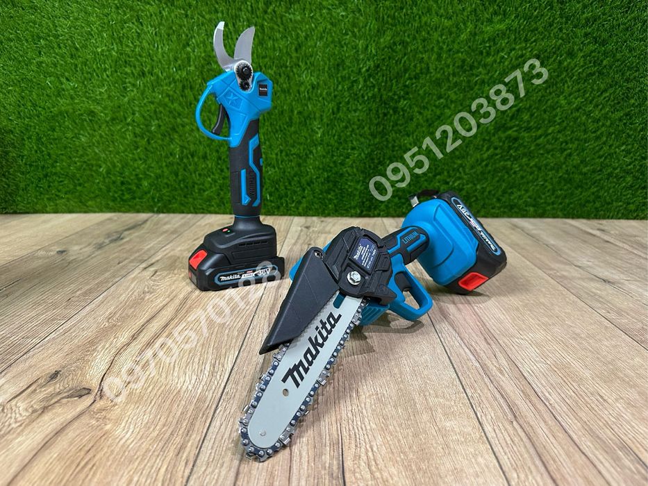 Набор садовый 2/1 Makita Мини пилка BCS36V + Секатор DMT50BL 36V 6Ah