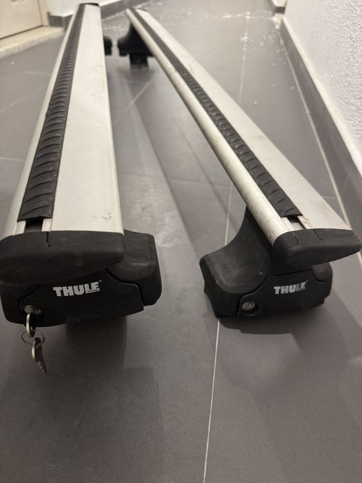 Barras Thule Wingbar + suporte Thule