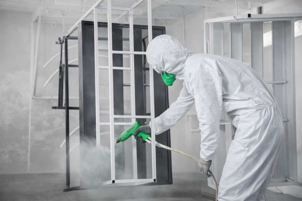 Порошкове фарбування /  Піскоструменева очистка / Фарбування по RAL