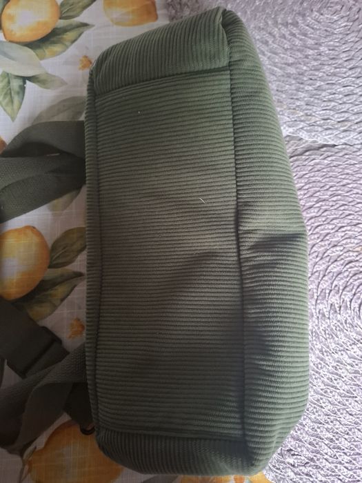 Torebka zielona sztruks