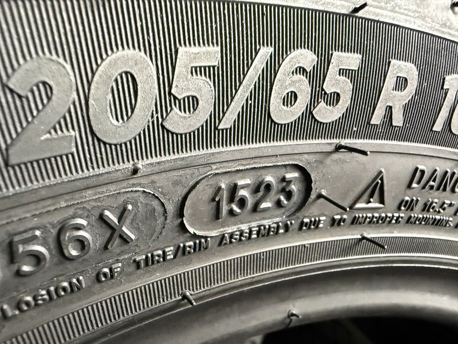 Літні шини 205/65 R16C Michelin Agilis 3 4шт. 8мм 2023