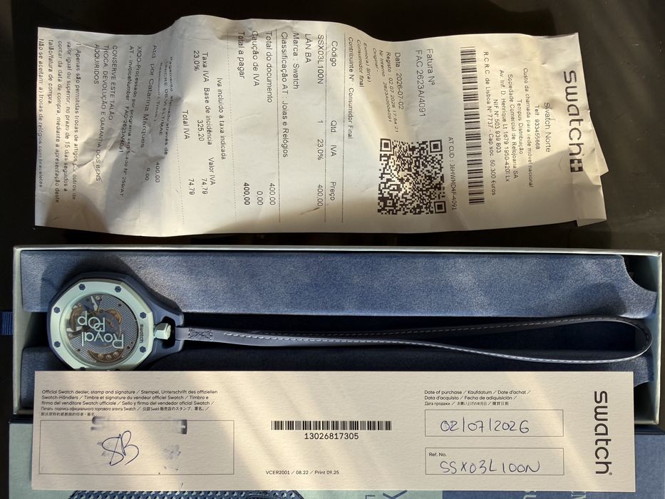 Swatch X Audemars Piguet savonnette lan ba