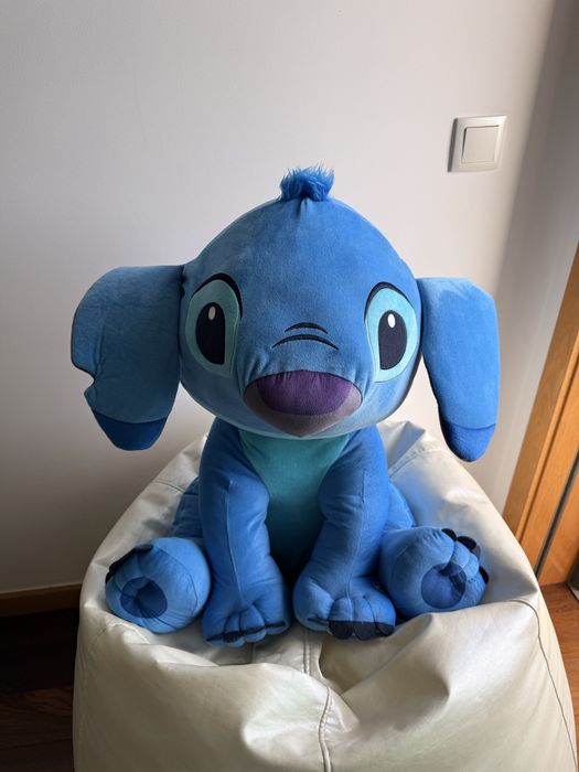 Stitch em peluche azul