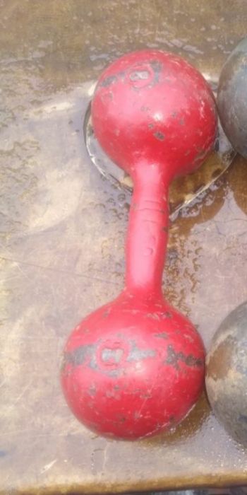 Гантель8кг. Штанга. Кривой Гриф. Турник-брусья.  Продажа по месту!!!