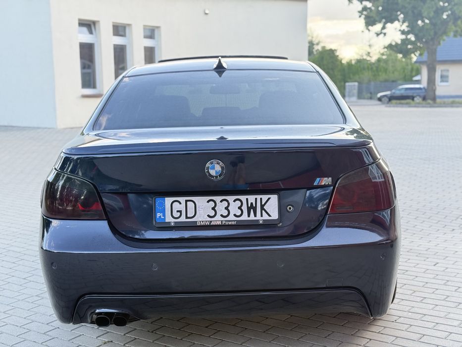 BMW E60 525d M57 | full M-pakiet | Carbon Schwarz | komforty | navi | 18" | bez wkładu