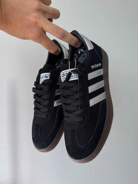 Кросівки Adidas Spezial Black/Grey premium