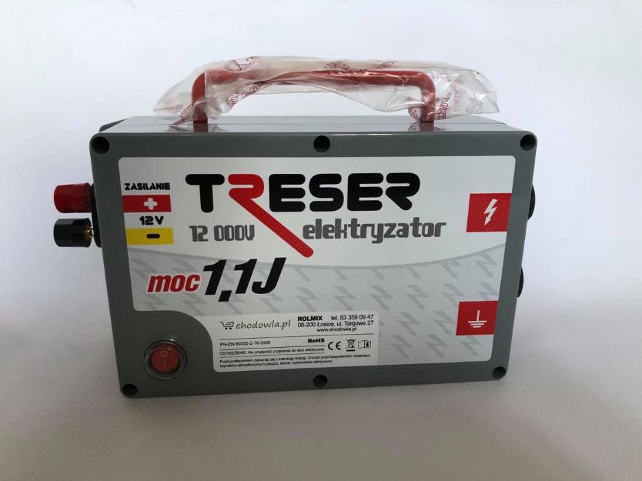 Elektryzator Treser 1,1J pastuch elektryczny NOWOŚĆ