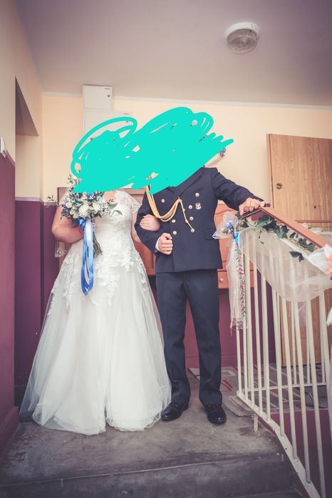 Suknia ślubna Plus Size 46-52