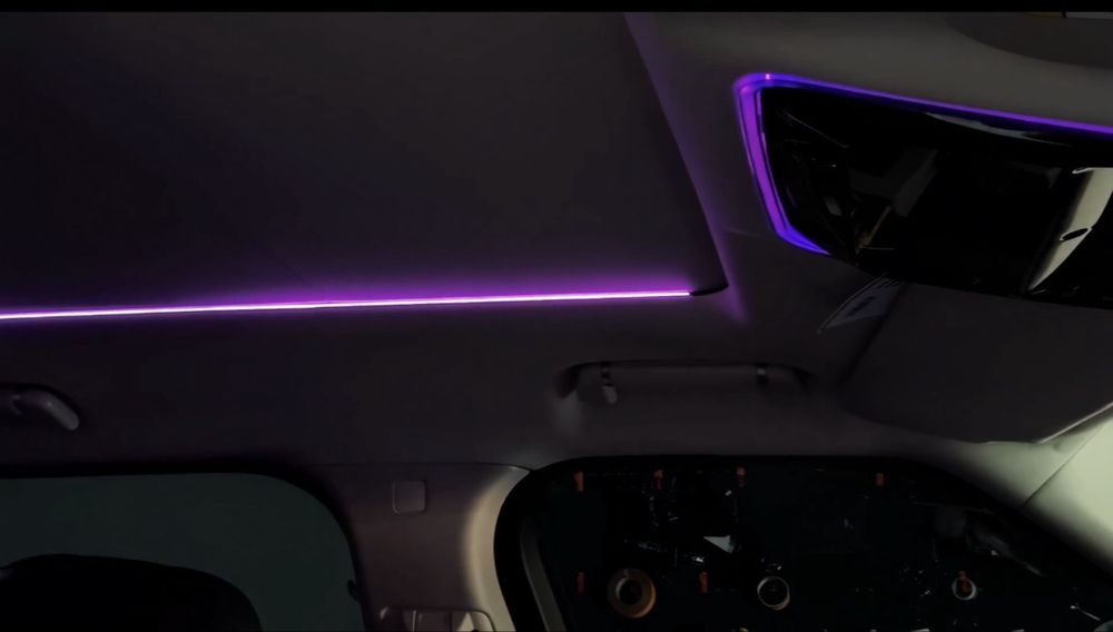 Ambient light ,підсвітка  Інтер’єрна  комфортна салону авто .