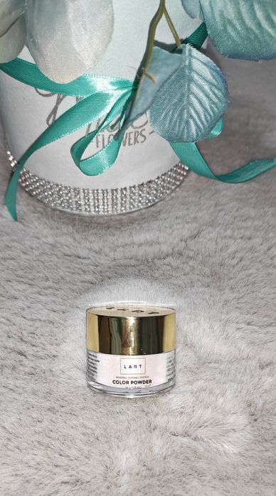 Manicure Tytanowy - Puder kolorowy Lart Pro 196