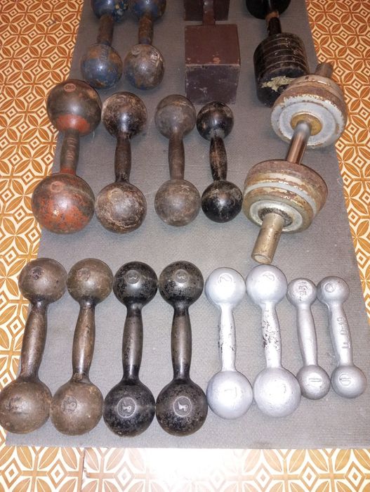 Продам гантели времён СССР!