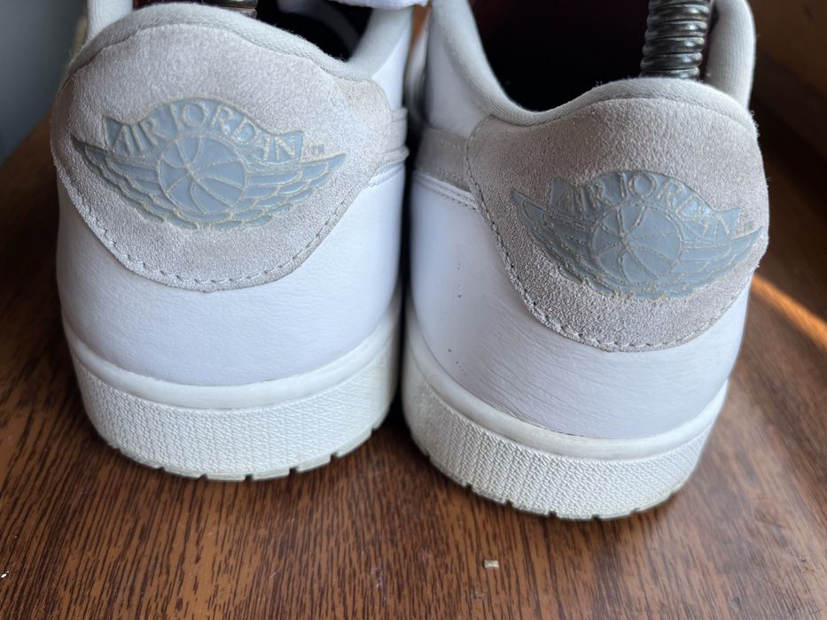Кросівки 45 розмір Jordan 1 Low og whaite оригінал