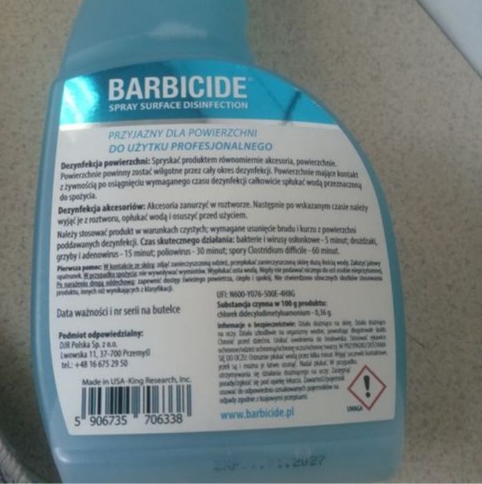 Płyn do dezynfekcji