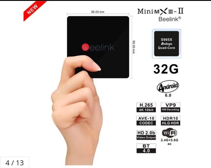 Beelink MiniMXIII-II Android TV Box64751238184706122