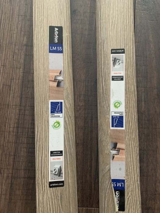 NOWE 2 x listwa przypodłogowa Arbiton LM 55 dąb almelo