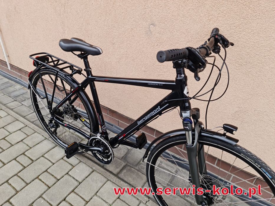 Rower męski trekkingowy BERGAMONT koła 28 SHIMANO DEORE XT aluminium