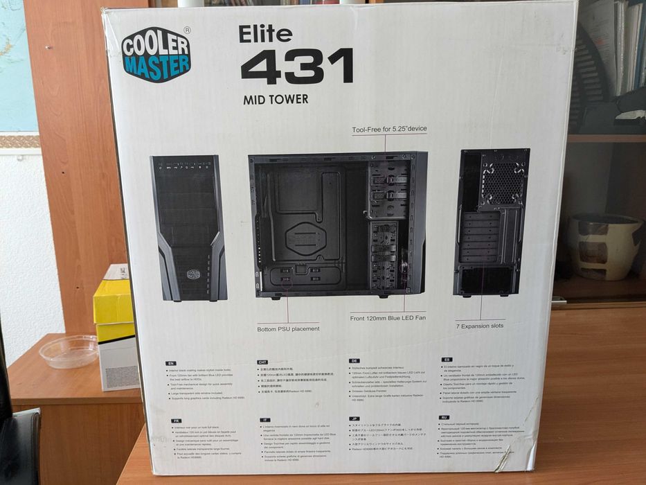 Системний блок i5-8500/DDR4 16Gb/SSD 240Gb/HDD 2Tb/GTX 1060 6Gb