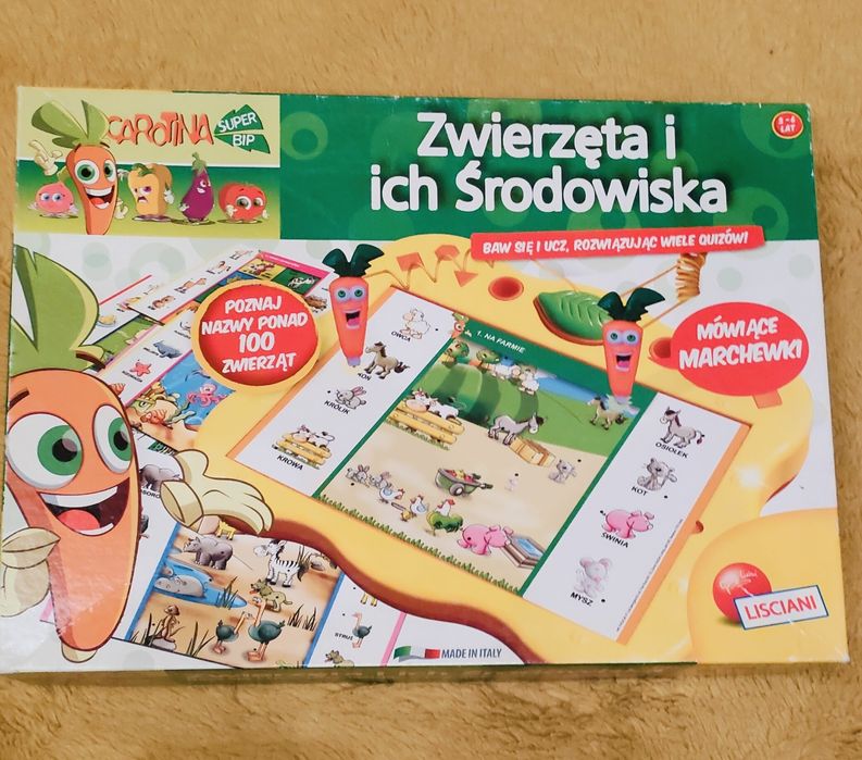 Tory, Zwierzęta i ich środowisko elektroniczna, zestaw prezent