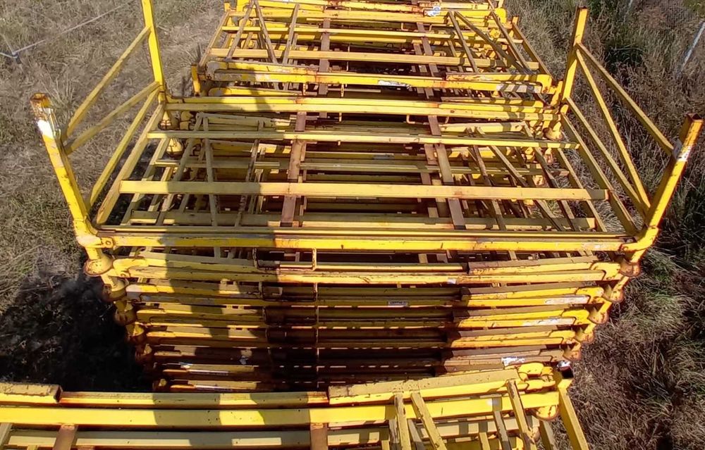 Regały Przęsła Magazynowe Składane Segmentowe Piętrowe DO OPON FELG