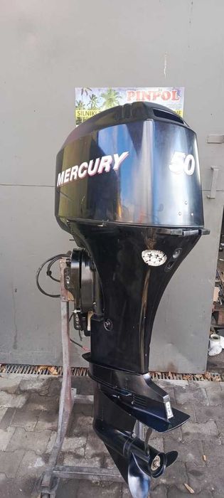 Silnik zaburtowy MERCURY 50 KM wtrysk L stopa manetka povertrim