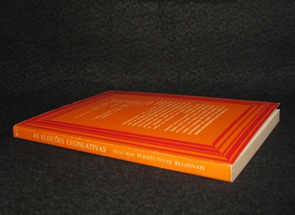 Livro As Eleições Legislativas Algumas Perspectivas Regionais