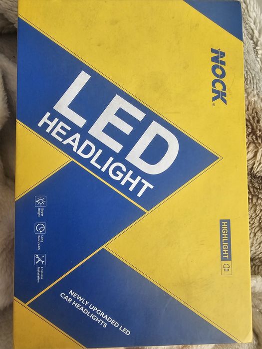 Żarówki samochodowe LED Nock 6500K Canbus H7 H11 HB4 Nowe