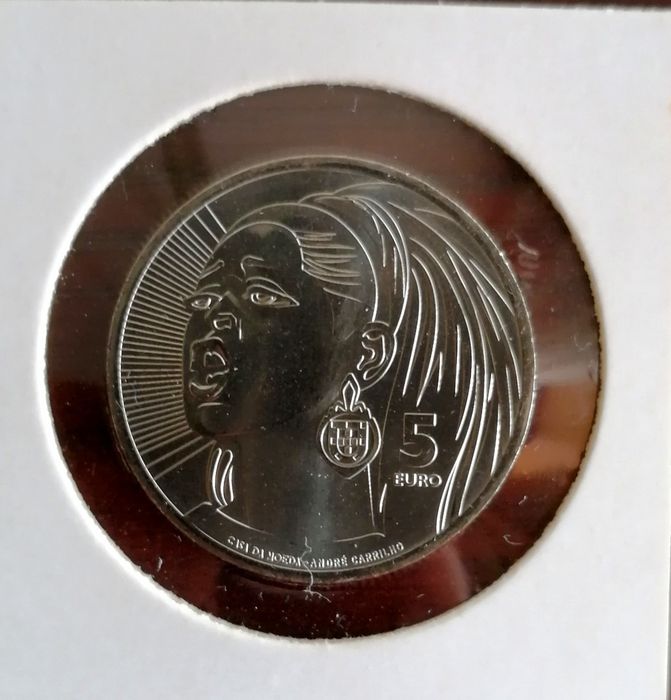 Moedas  5 Euro Cabo São Vicente Unc