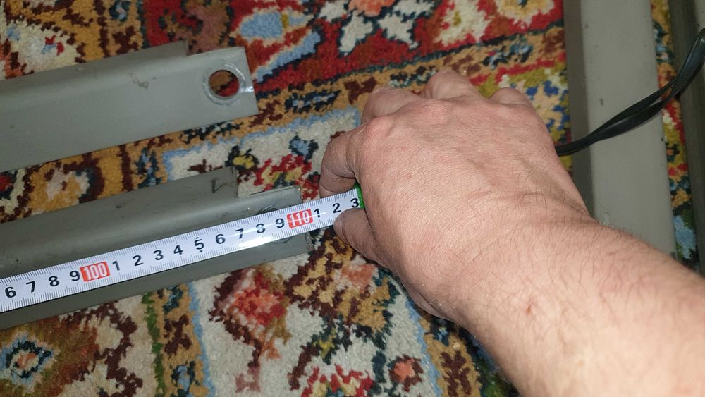 rusztowanie metalowe pod półki stelaż na regał