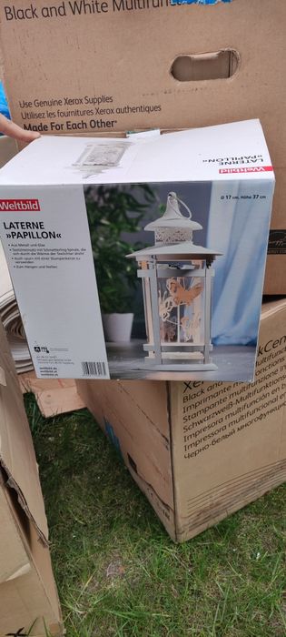 Białe lampiony 6 sztuk ślub/komunia/ do ogrodu